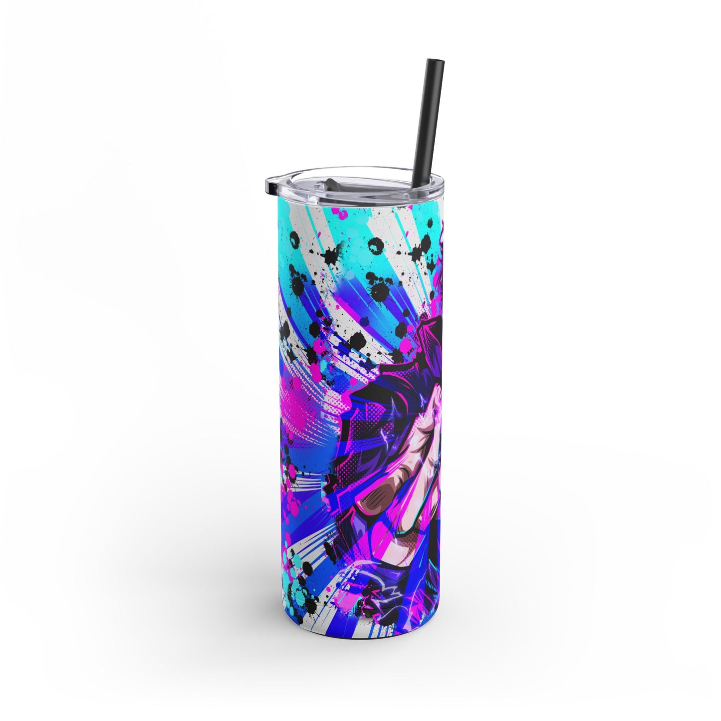 Purple flash tumbler