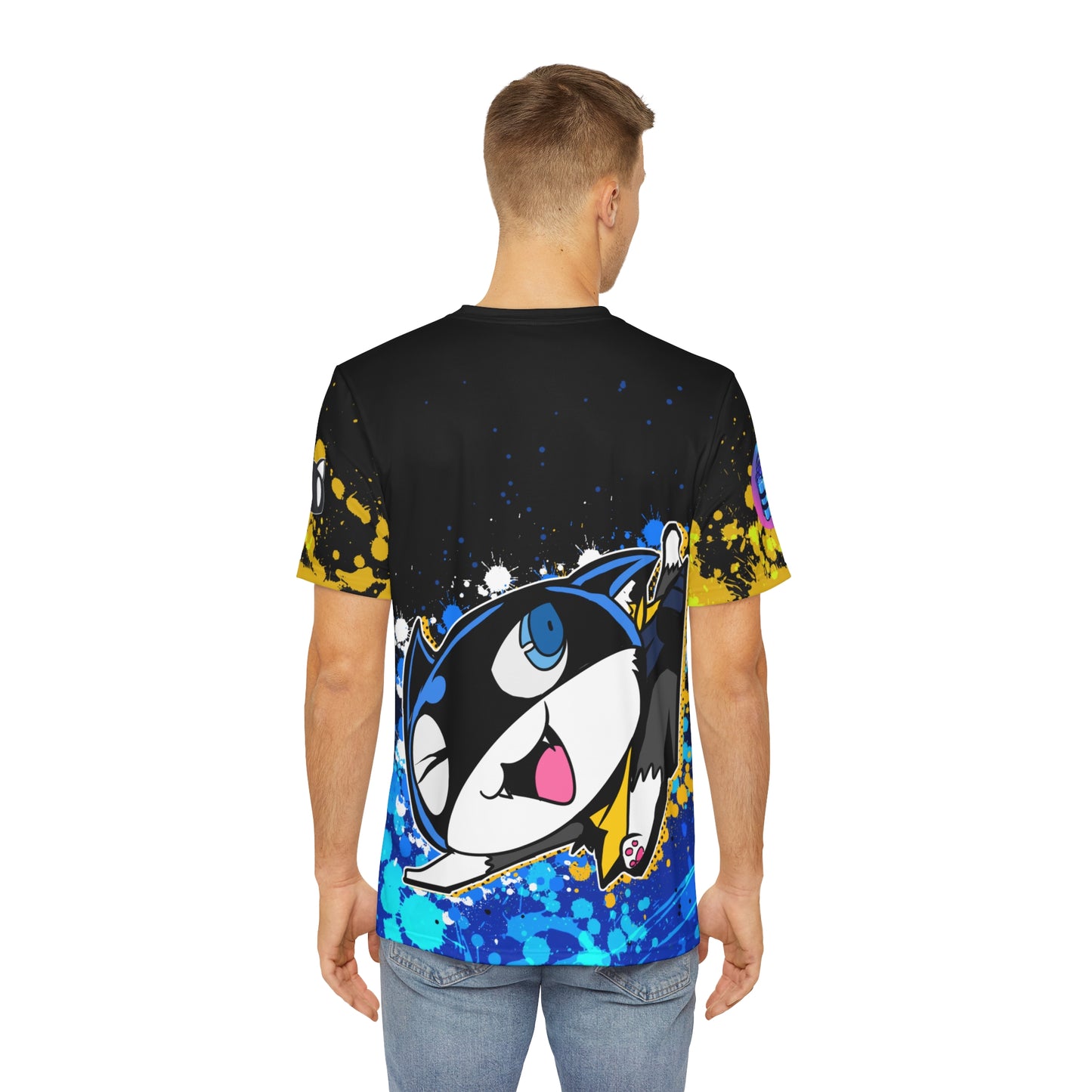 Thief Cat all over print shirt