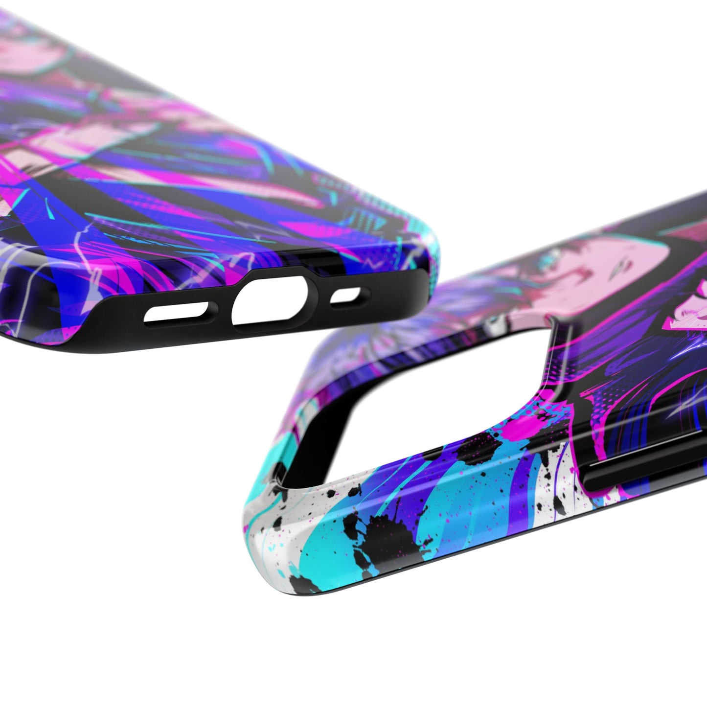 Purple Flash Phone Case