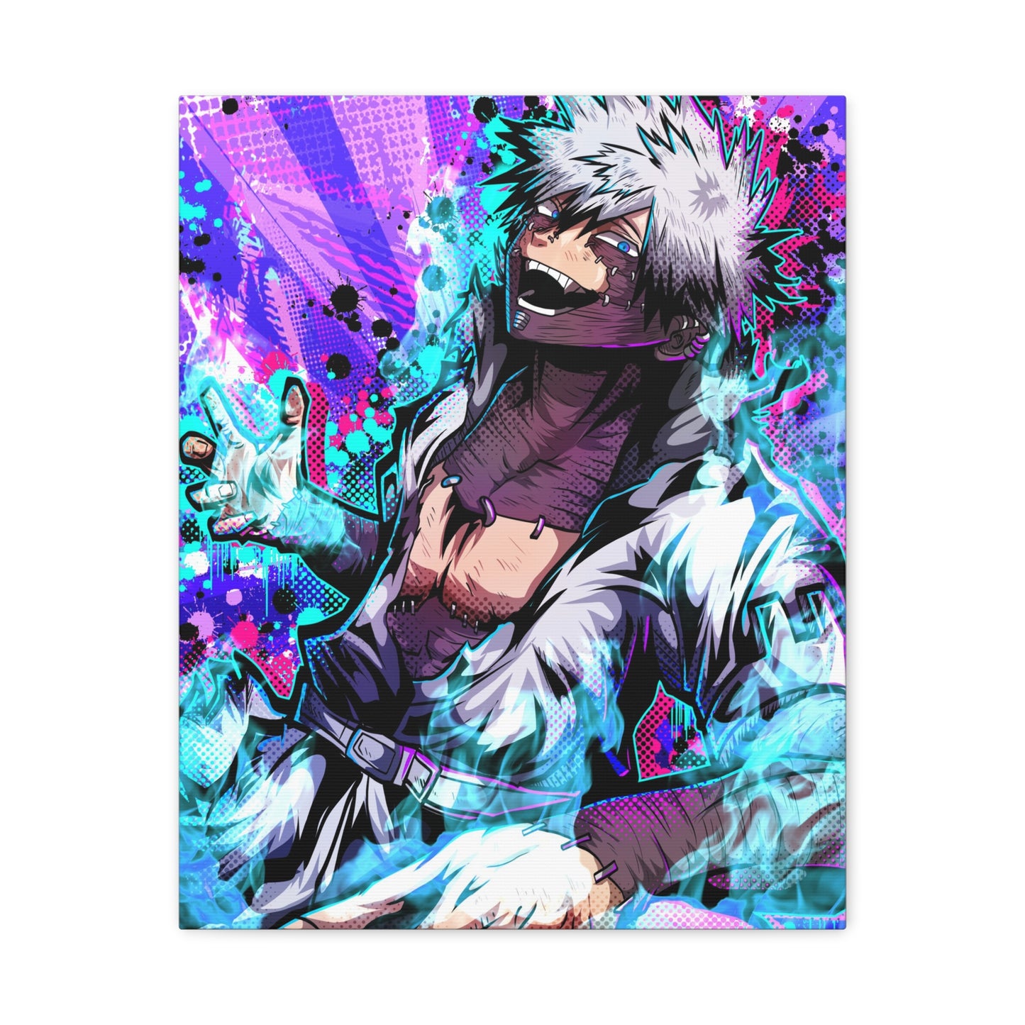 Keeper of the blue flame canvas