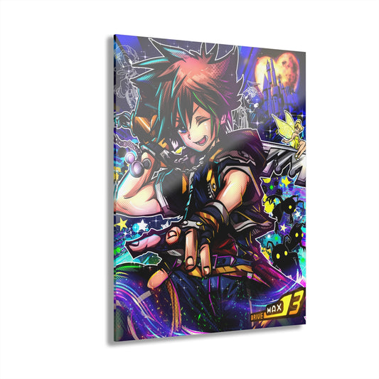 King of Hearts Acrylic Print