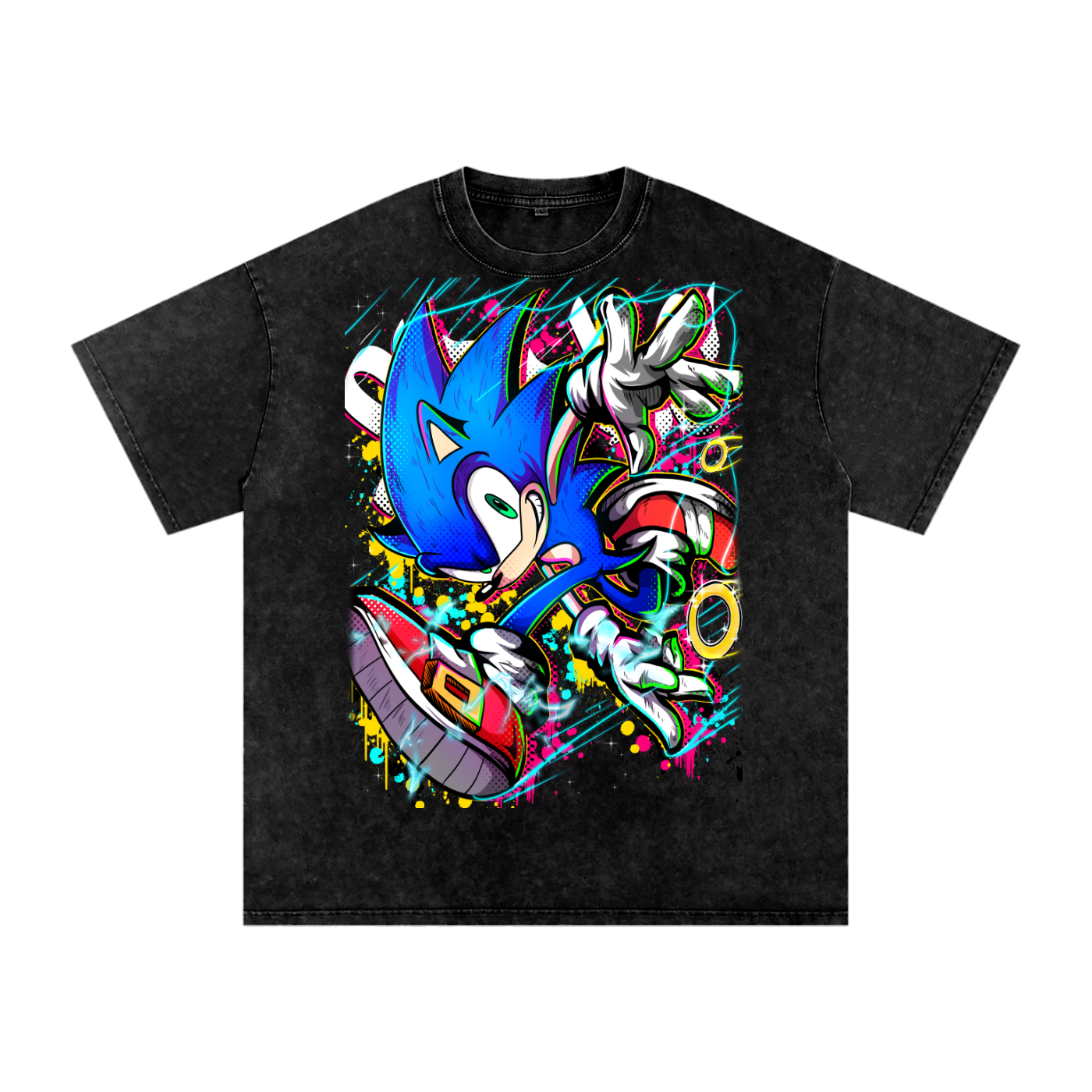 Blue blur Graphic T-Shirt