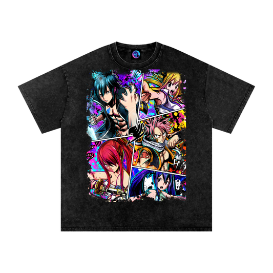 fairy tail,natsu,graphic t-shirt,cotton t-shirt