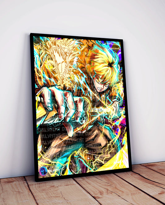 Flaming Thunder god